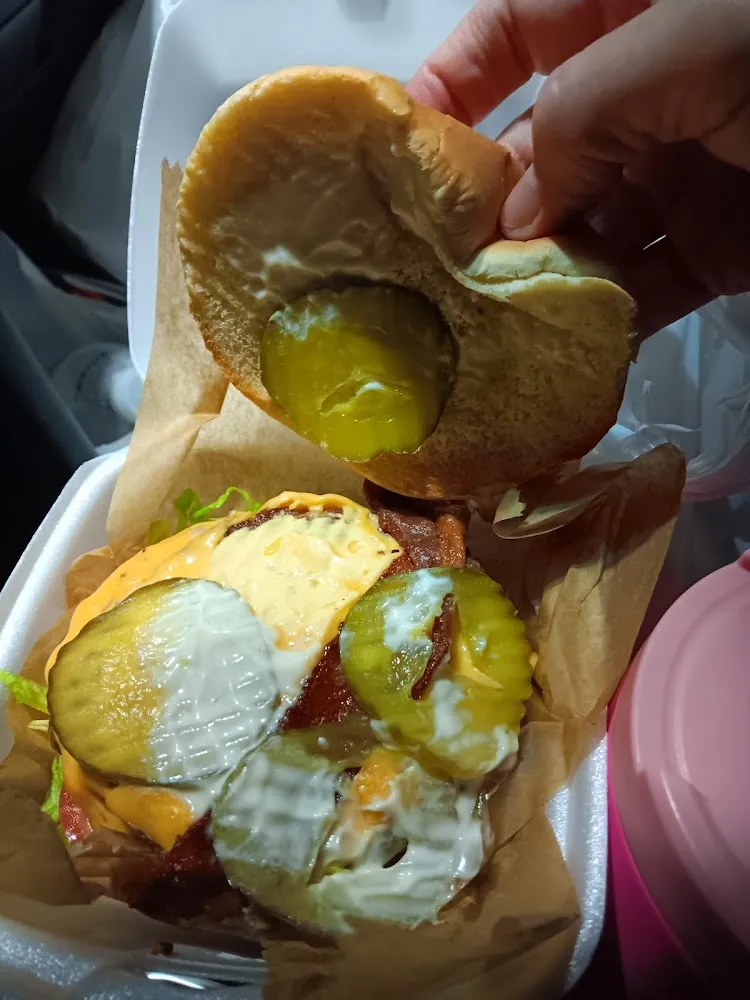 Inside the Burger